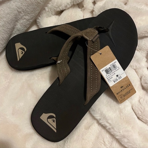 Quicksilver Flip Flops BNWT!!! - Picture 3 of 4